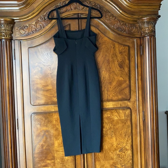 Black midi dress - Picture 3 of 9